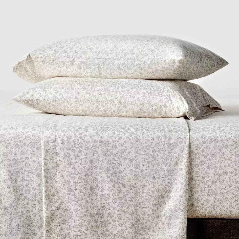 Twin Microfiber Printed Sheet Set